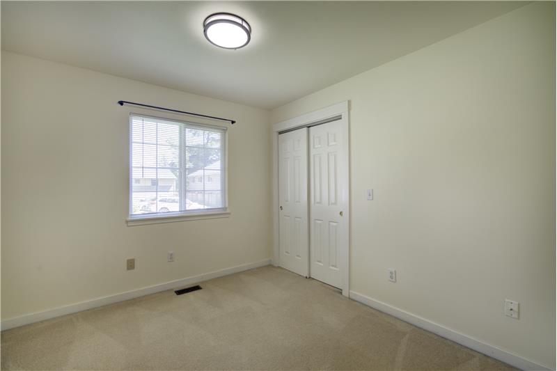 bedroom #3 with updated lighting