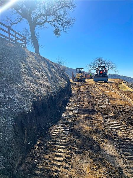 County approved 15'X51' RV Pad (to live in while home being built?)