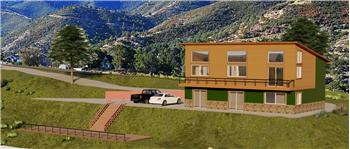 Artist rendering. Current plans include solar, Tesla Powerwall, home/vehicle charging station, tankless & 2nd BR/Full studio.
