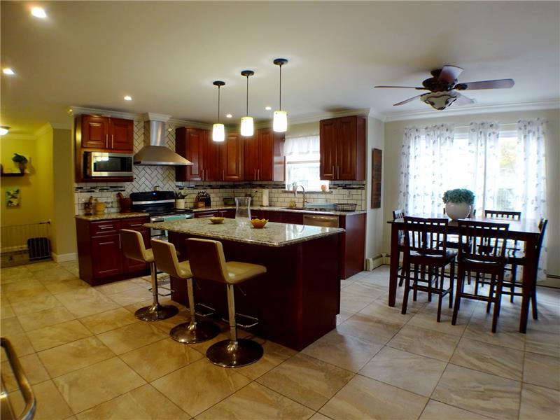 Granite Counters and SS Appliances