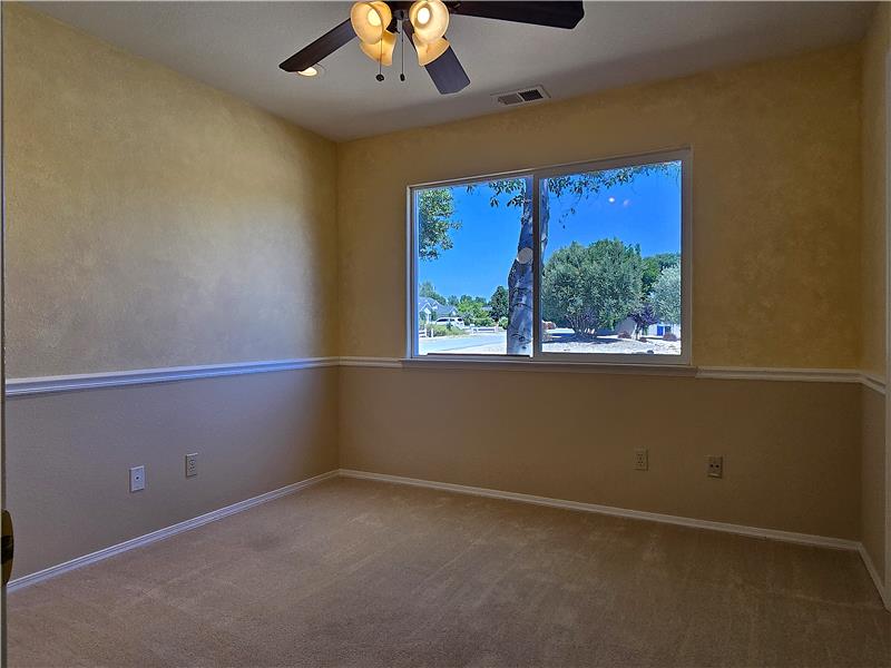 A flexible space that transitions easily between office, studio, or guest use.