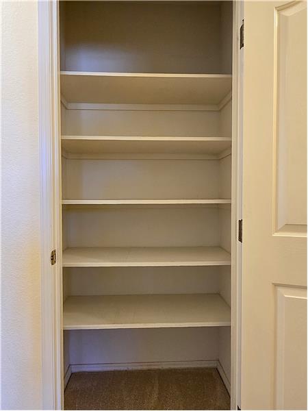 Want more storage! How 'bout a linen closet!!