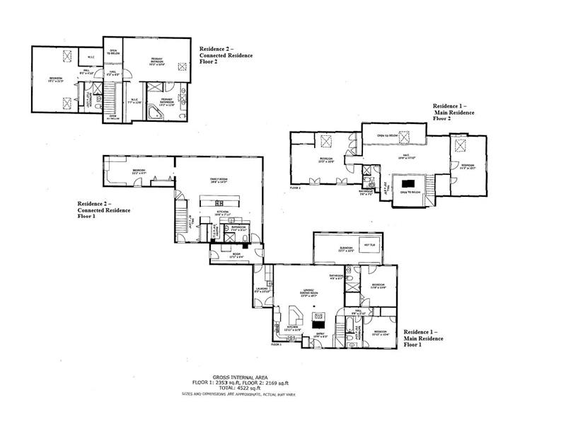 100 Russell Rd - Floor plan