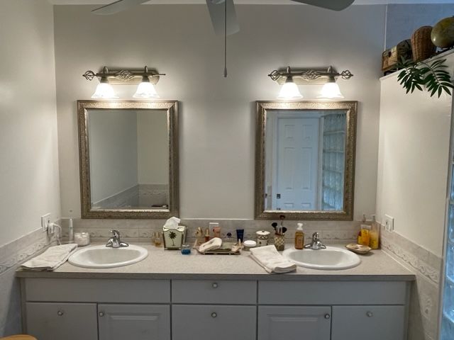 Lower level bathroom