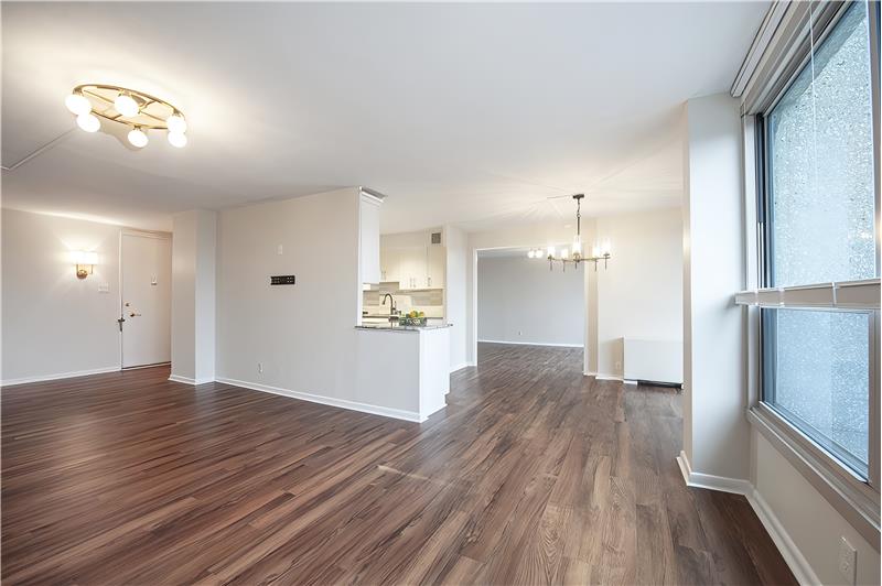 1001 City Ave E1010 - Living and Dining Room 