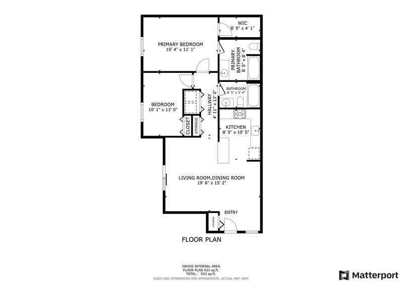 1003 Horsehoe - Floor Plan