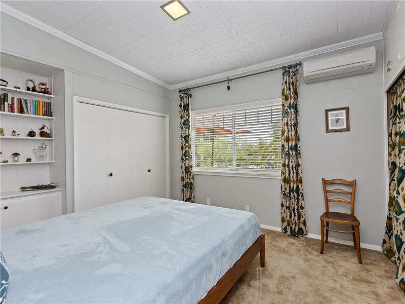 Guest Bedroom with closet built-ins