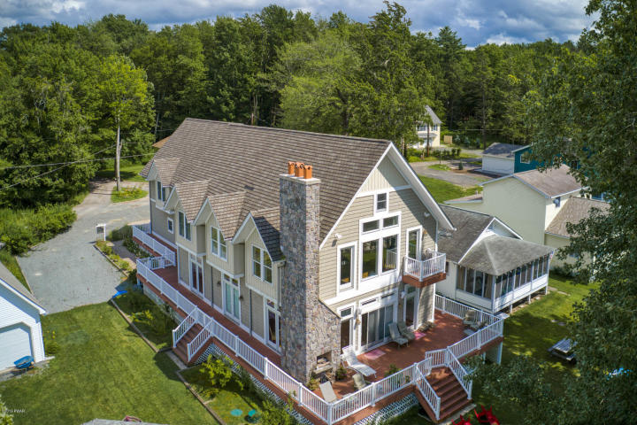 101 Cove Point Ln-Lake side Aerial View