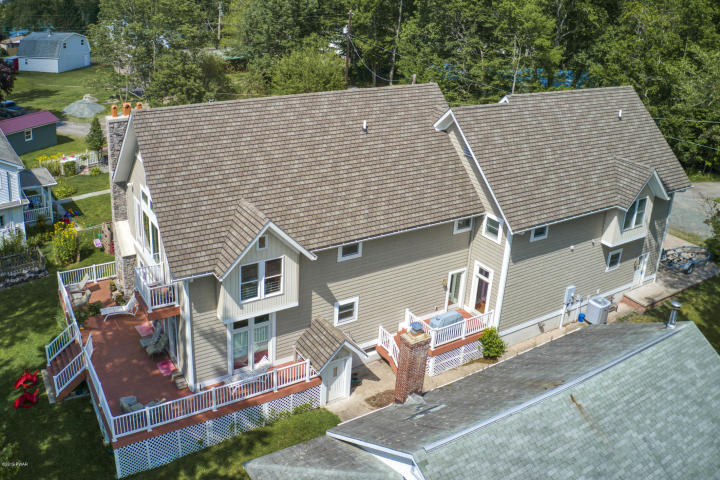 Aerial View side of Home