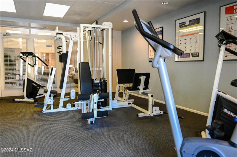 24 Hour Community Fitness Room