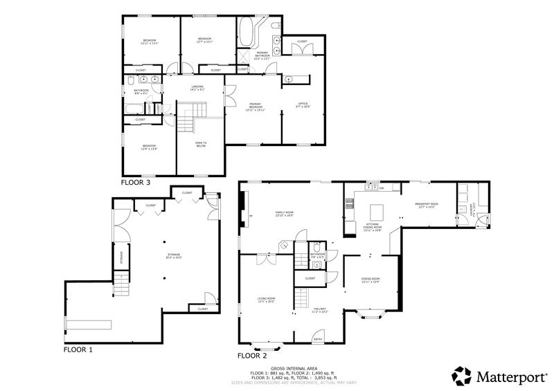 1016 Winding River - Floorplan