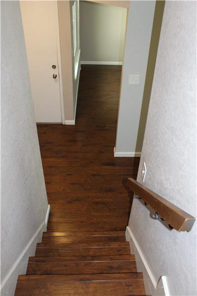 Stairs Down to Front Entry Area