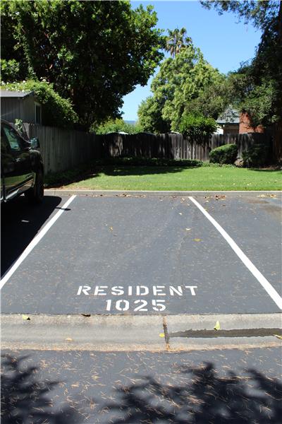 Assigned Parking in Common Area