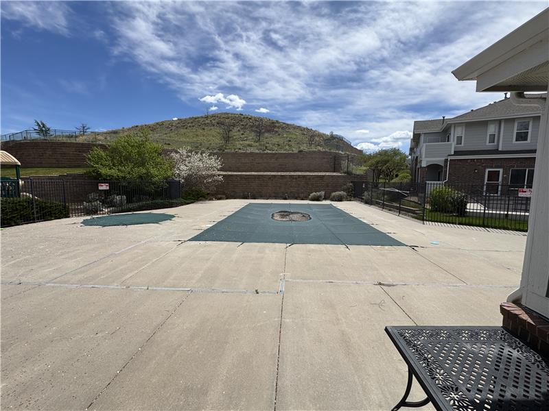 Swimming pool behind clubhouse