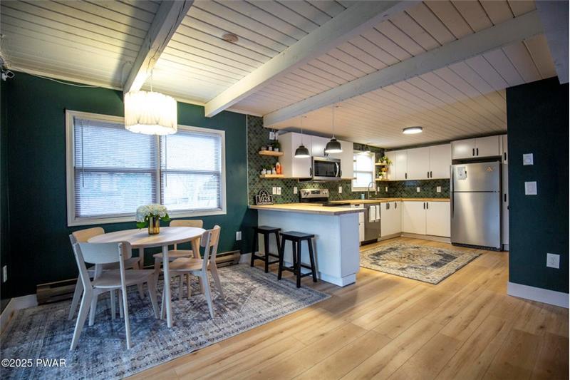 Kitchen and Dining Area 