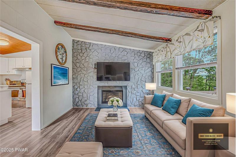 Living Room Virtually Staged