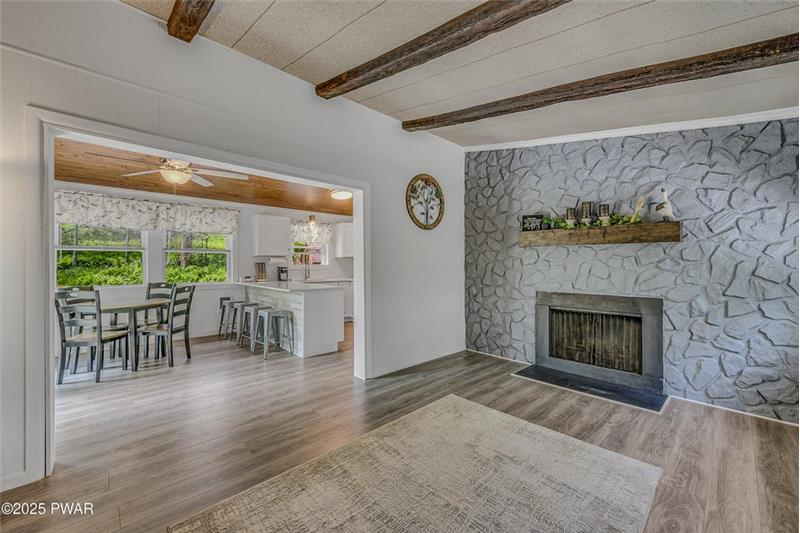 Living Room to Kitchen