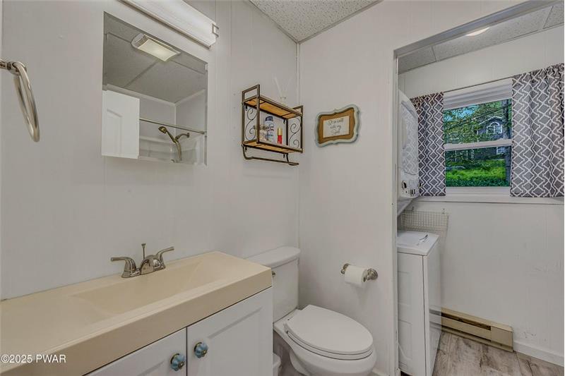 Full Bath with Laundry