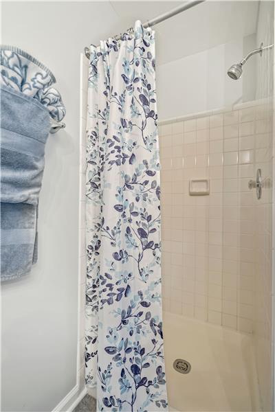 Stall Shower in Second Bathroom