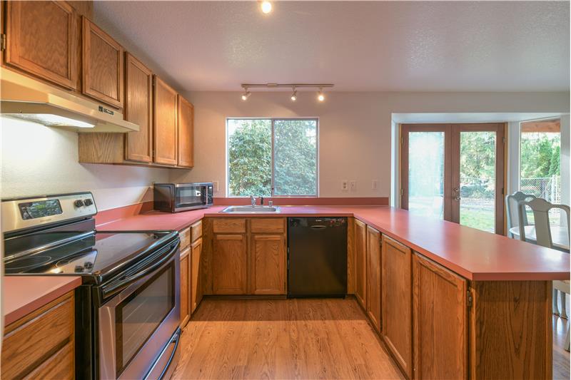 Kitchen. Fridge/DW/Stove convey with property.