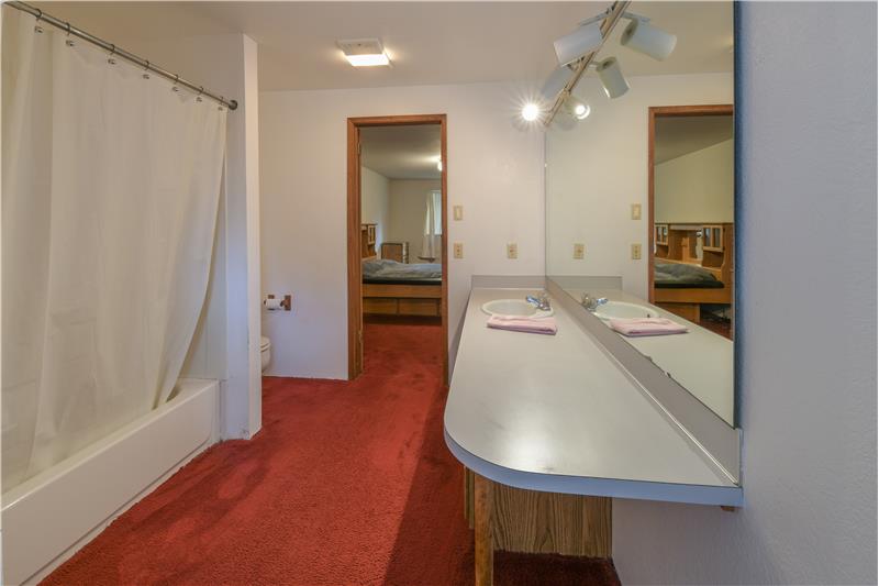 Primary bathroom.