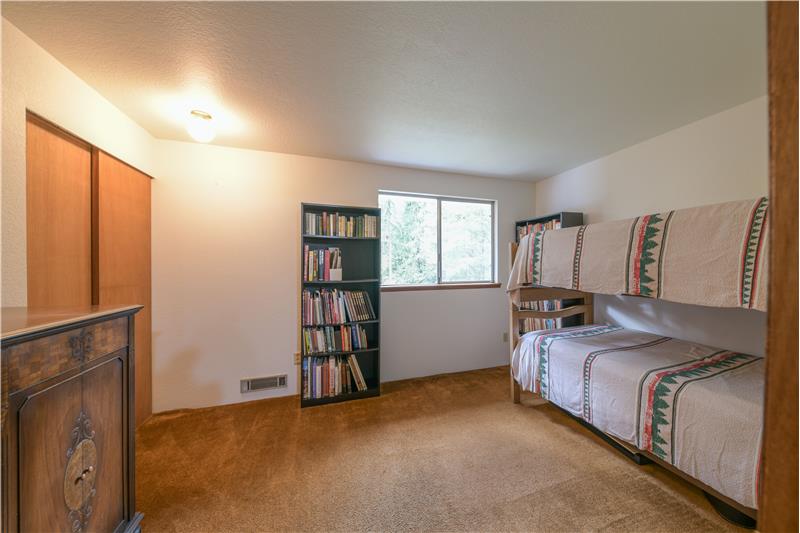 Upstairs finished room.