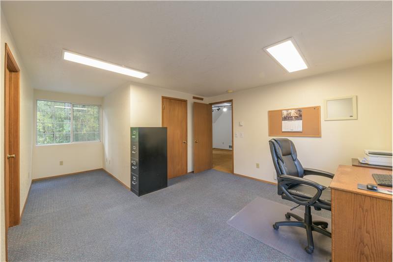 Upstairs office. Two HUGE walk in storage closets.