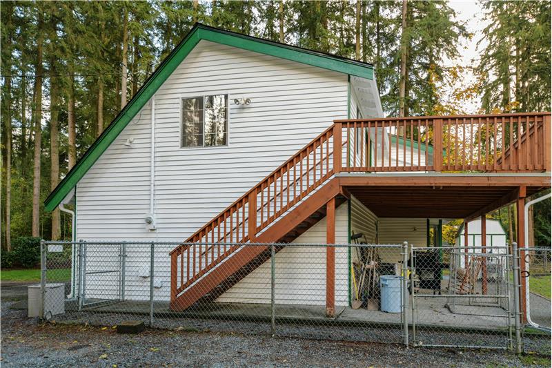 North side of home. Exterior was painted in 2021.