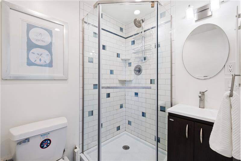 Three Quarter second bathroom.