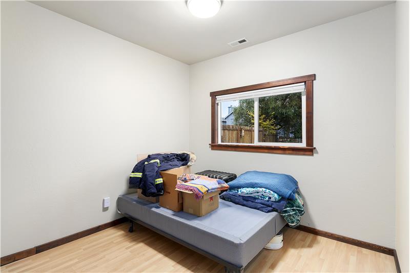 4th Bedroom adjacent to Family Room