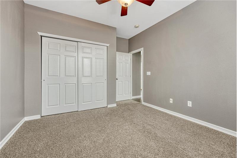 Main Level Bedroom #3 has a generous closet.