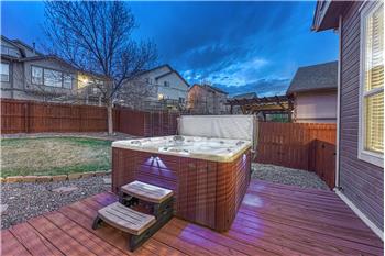 Hot tub for relaxation after a long day's work.