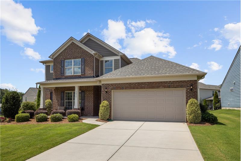 2-car garage 