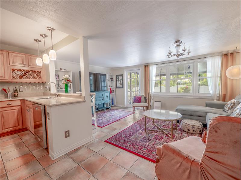 Living Room and Kitchen