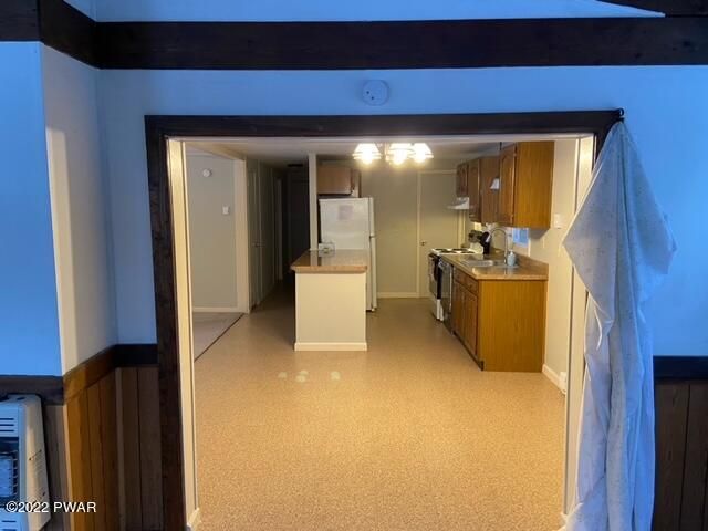 Sunroom into Kitchen