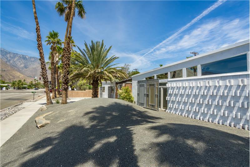 Looking West front of house