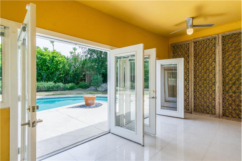 French Doors in expanded space