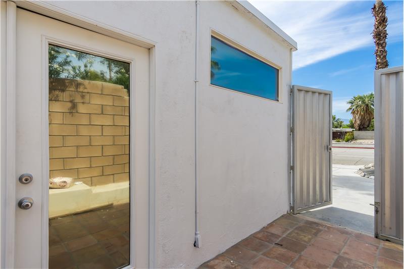 Side ENtrance to Casita