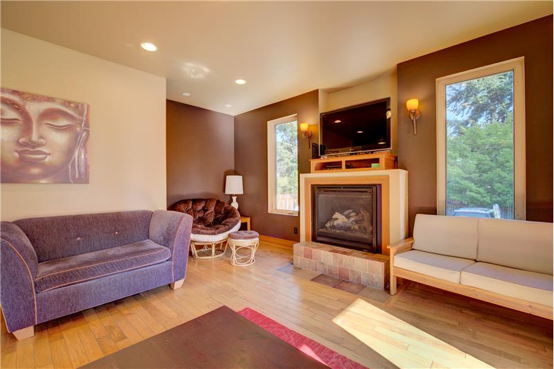 Main floor TV room/Gathering Space