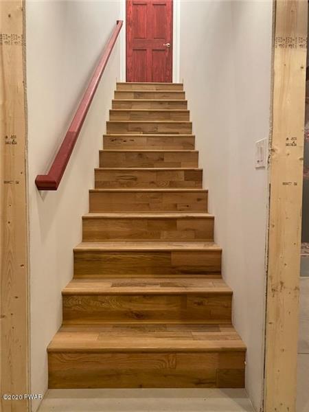 Stairs to Unfinished Basement