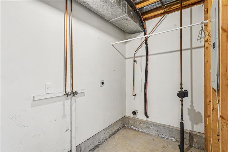Main floor laundry