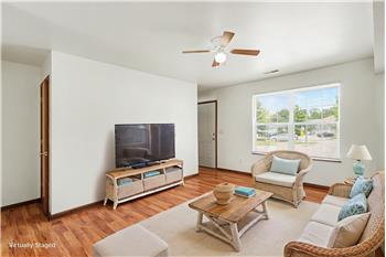 Virtually Staged living room