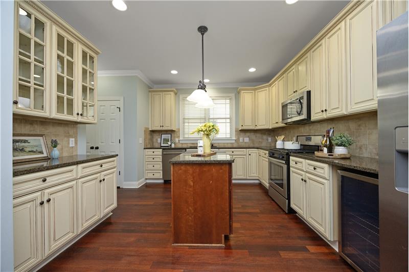 Kitchen With Center Island