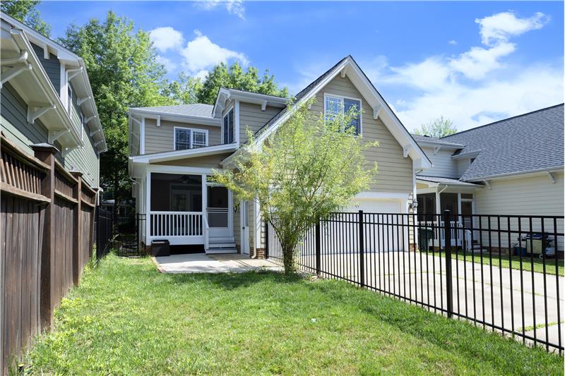 Fenced Yard