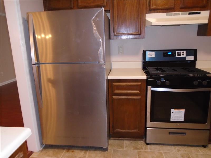 Stainless kitchen appliances