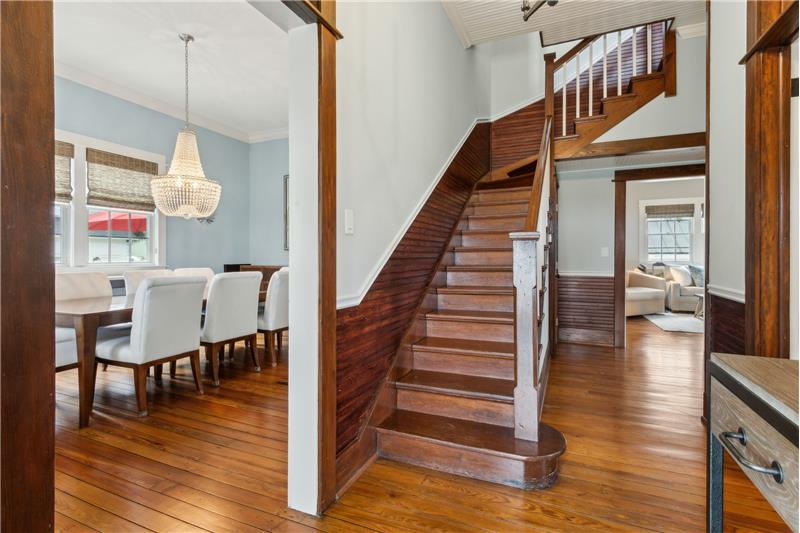 First floor full bathroom