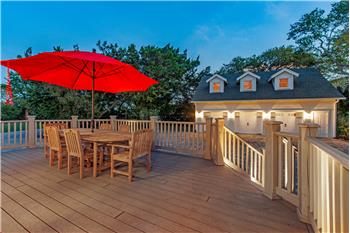 Wrap around porch (Trex decking) entrance off kitchen