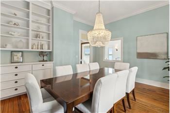 Dining Room with Built-Ins