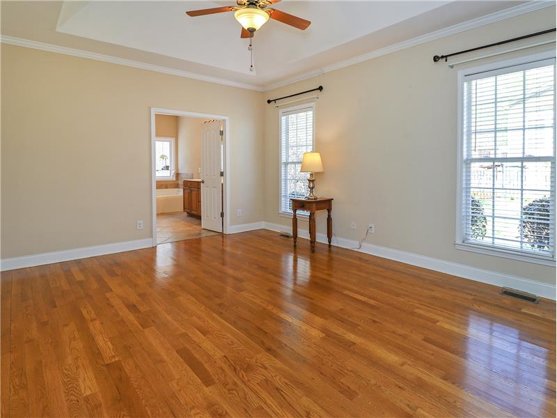 Primary bedroom suite