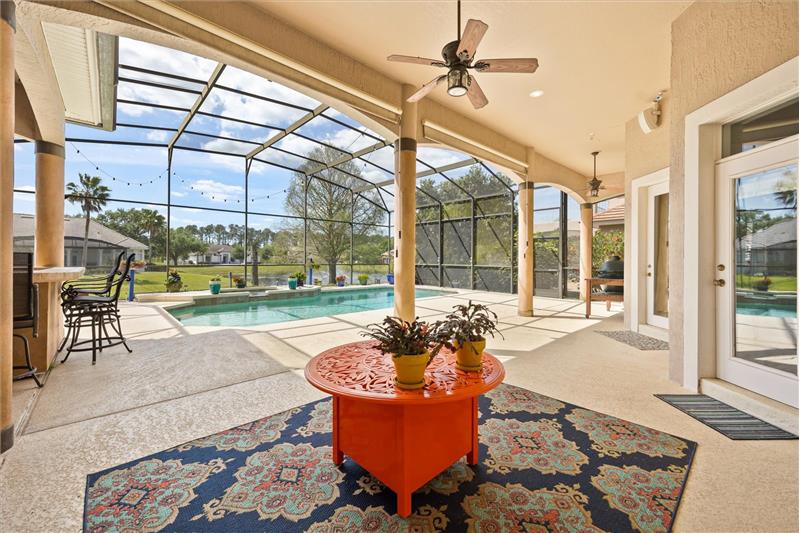 Patio/Pool Area- Screened